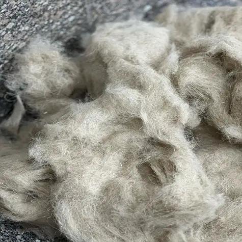 Cottonized Flax Fiber